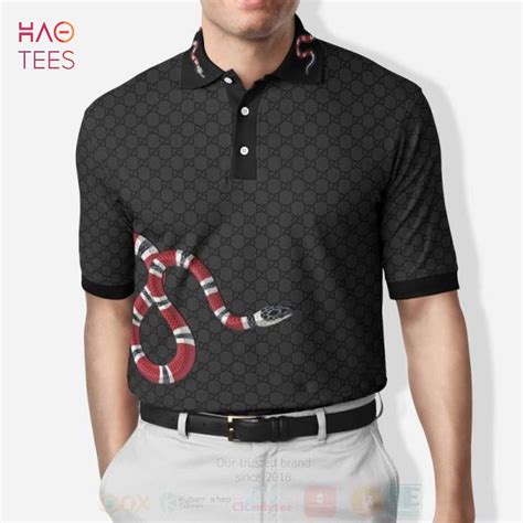 gucci snake polo|gucci snake polo t shirt.